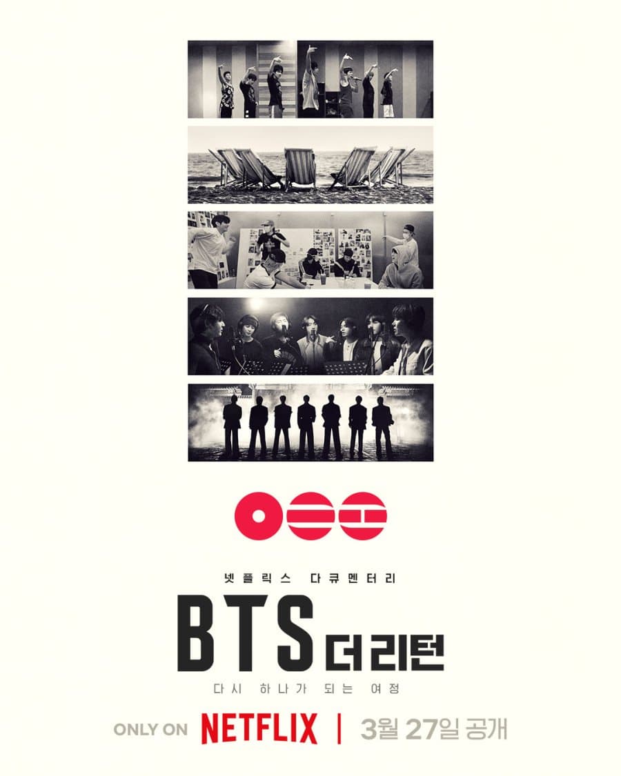 Постер дорамы «BTS: Возвращение»