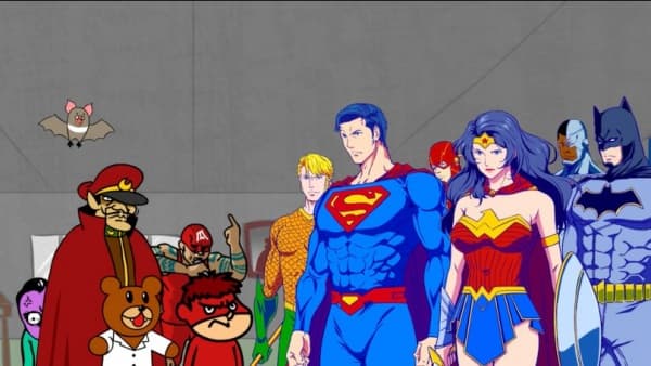 Супергерои DC против Когтя орла: Проморолик
